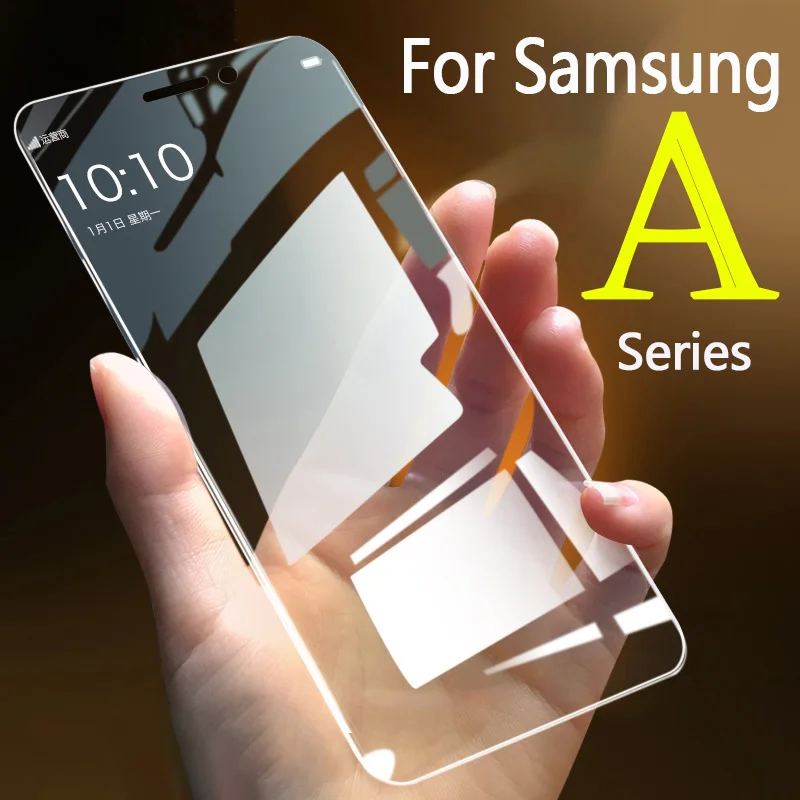 

Protective glass on the for samsung a6 screen protector for galaxy a3 a5 a7 a8 2016 2017 plus 2018 tremp glas protect film