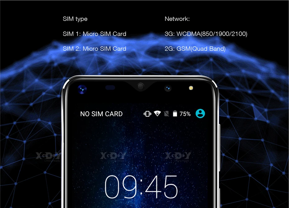 XGODY mate 20 мини смартфон Лицо ID Android 9,0 5,5 "18:9 3g полный экран мобильный телефон 1 Гб + 16 Гб четырехъядерный 5MP камера мобильный телефон