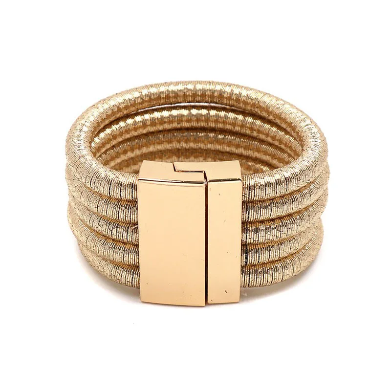 

JUJIA 5 colors new fashion Kim Kardashian magnet bracelets & bangles statement fashion bracelet wholesale jewelry for women
