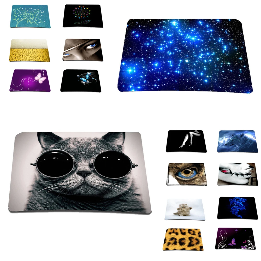 

Viviration Hot New Rubber Soft Mat Gaming Anti-slip Slim Pad Mousepad For Trackball Laser Optical Mouse Mice Wholesale Retails