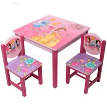 Детский стол и стул, набор для детского сада, стол и стулья из цельного дерева, детские игрушки, стол и стулья для дома