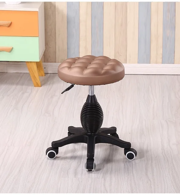 Study the computer lift stool office Pantry rotation black red brown