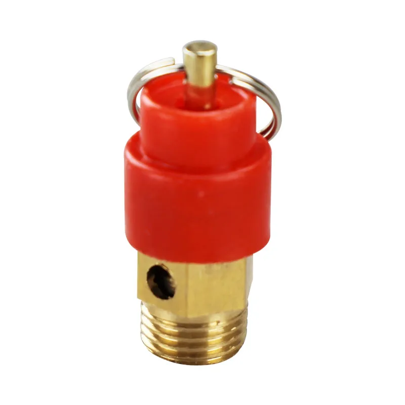 

1/8" BSP Male Thread 8KG 0.8MPA 116PSI Safety Release Valve Pressure Relief Regulator For Air Compressor