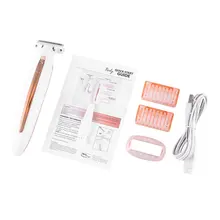Многофункциональный электроэпилятор Ms. Электрический Нож для бровей всего тела Электрический с крышкой для ремонта ножей для удаления волос