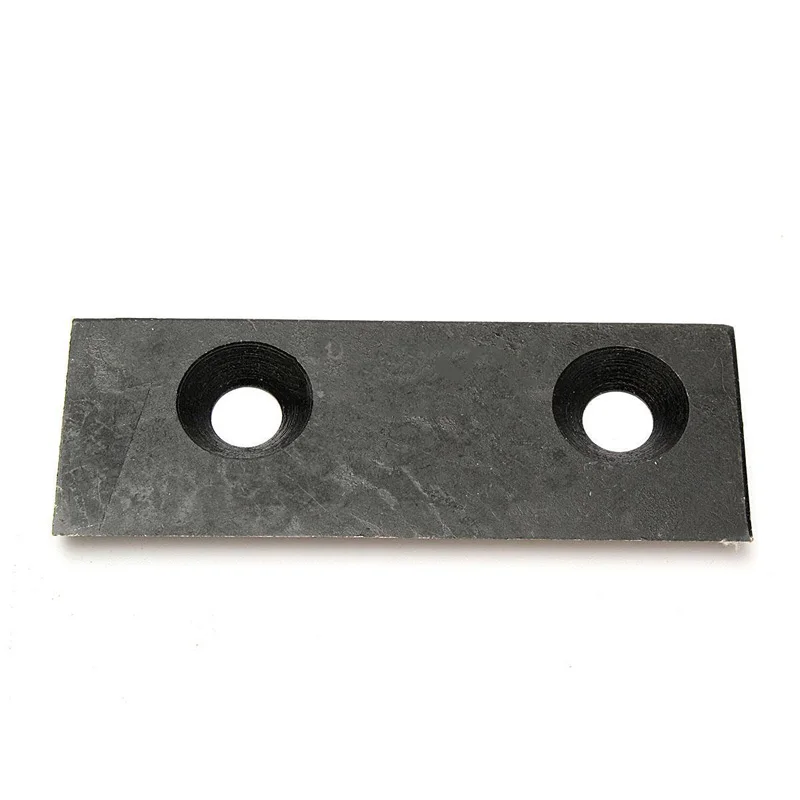 Black 2pcs/set High Quality Environmental Steel Garden Shredder Chipper Blade Set