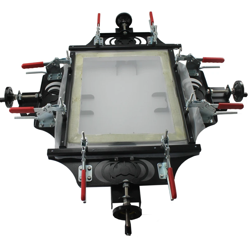 Ручной экран растягиватель сетки растяжения шелкография оборудование для печати внутренний размер 24x24 дюймов