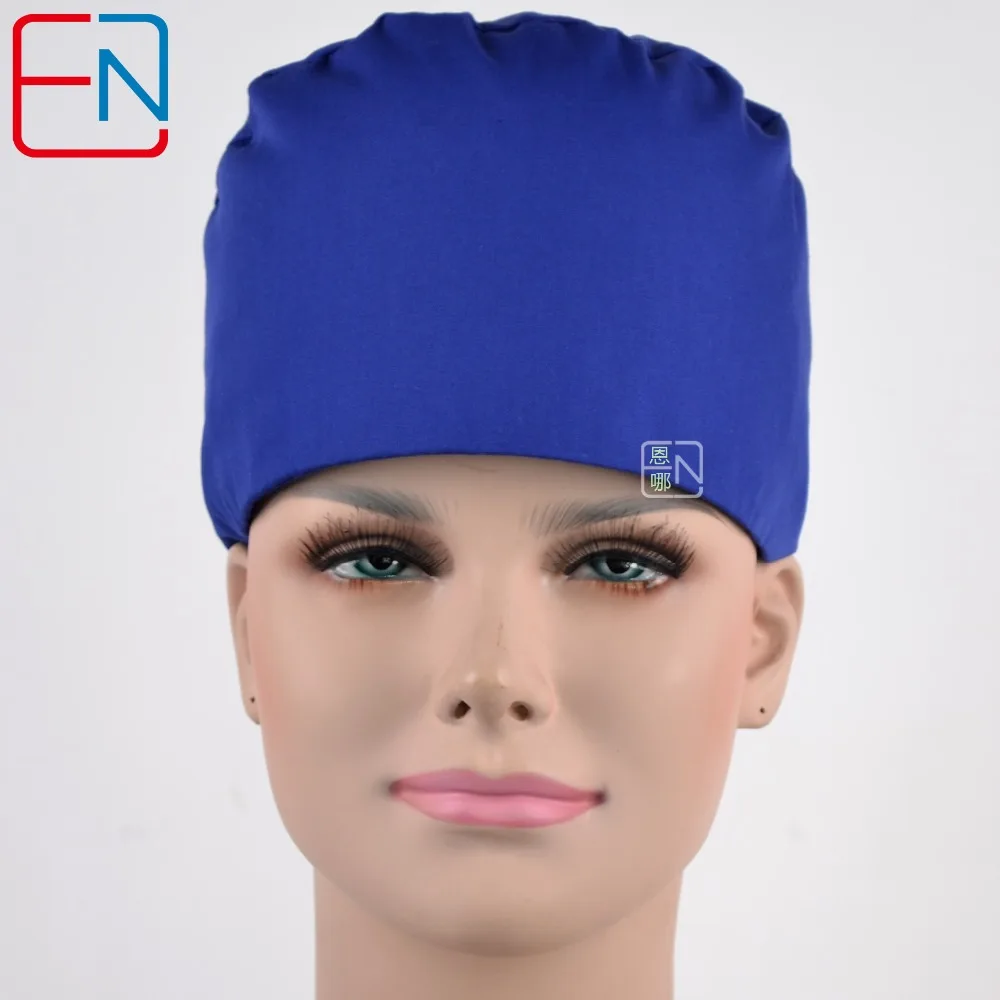Hennar surgical caps for doctors and nurses caps,T/C scrub caps in pink