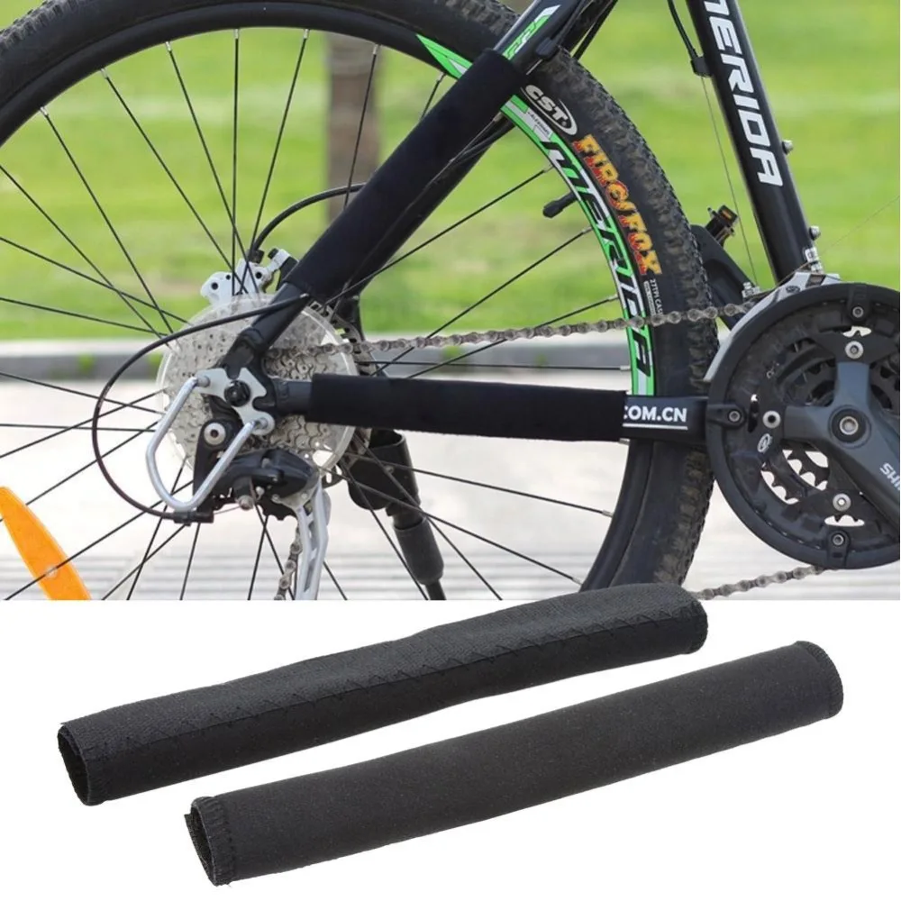 Top Durable Bike Bicycle Cycling Frame Chain Stay Protector Care Cover Bike Protection Guards Chainstay Bicycle Parts Repair Tools 0