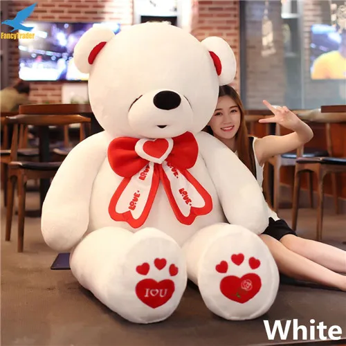 Fancytrader Giant Teddy Bear Stuffed Big Plush Valentines Day Bear I Love You Toys Animals Great Gift for Kids & Lover FT16401 (8)