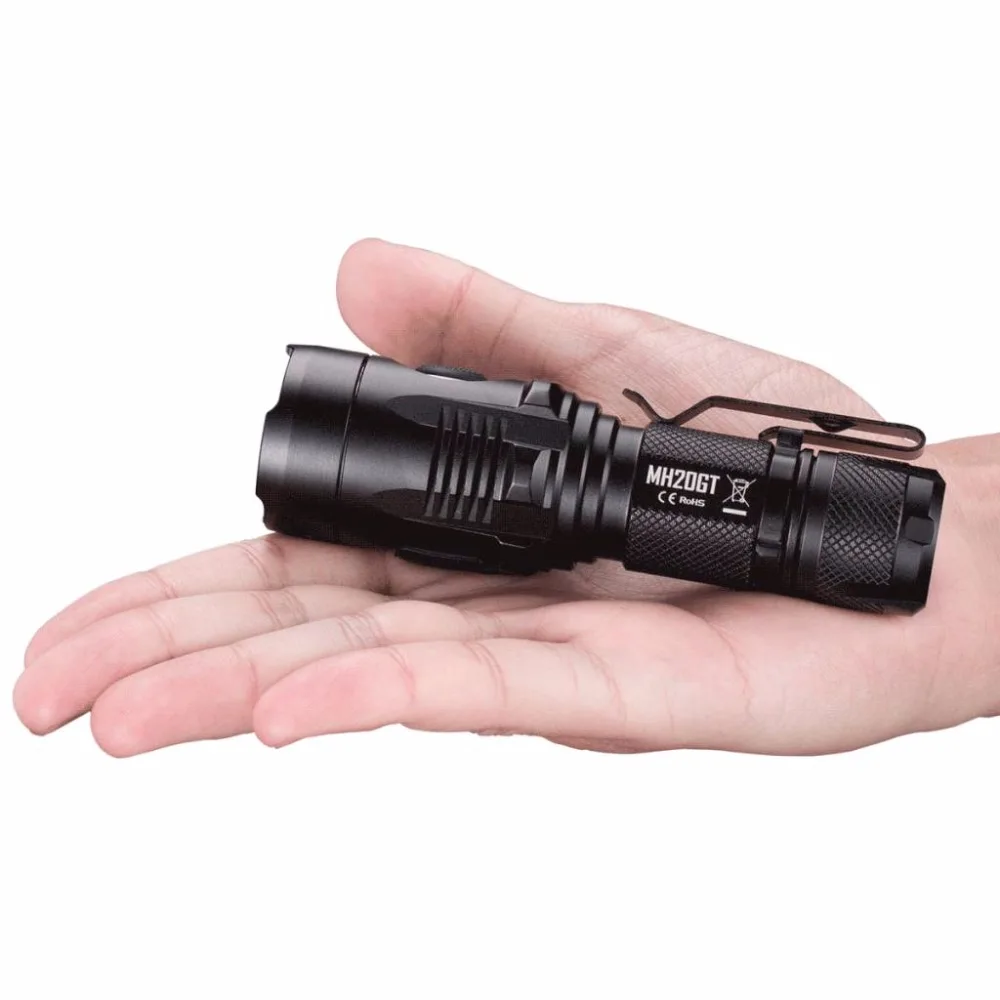 NITECORE MH20GT USB Перезаряжаемый фонарик CREE XP-L HI V3 max 1000 люмен расстояние луча 362 м уличный фонарик ручной фонарь