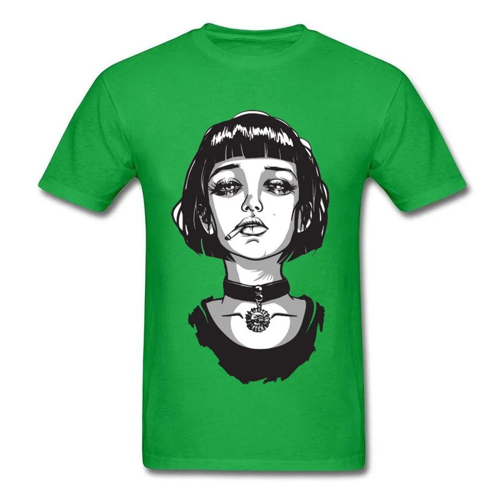 StreetCasual Short Sleeve Tees Summer/Autumn Latest O-Neck Pure Cotton Tee-Shirt Men T-shirts mathilda-Leon-The-Professional  mathilda-Leon-The-Professional green