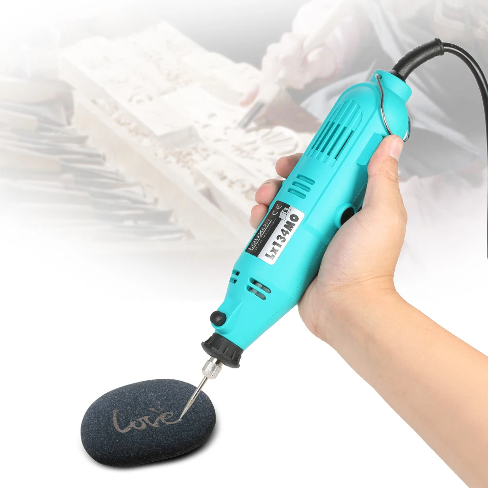

228-Piece Electric Grinder drill engraver with Flex Shaft Variable Speed Cutting Engraving Grinding Sanding Tools AC220V
