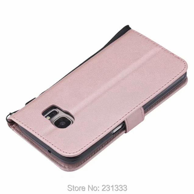 C ku кожаный чехол кошелек с овечьим ремешком для Samsung Galaxy S9 S7 EDGE S8 PLUS S5 S6 NOTE 8 5 J310 J510