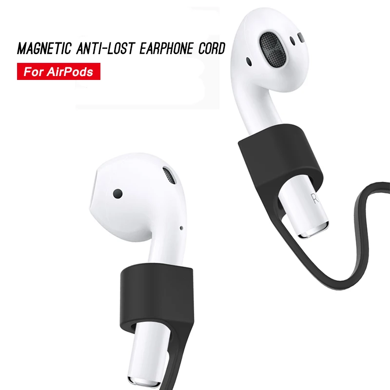 Ремешок для наушников для Airpods Pro, ремешок с магнитной шнуровкой для AirPods 1, 2, 3, bluetooth-наушники, силиконовый шнур-кабель