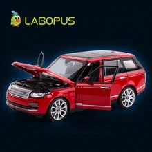 High Simulation 1:24 Scale Car Toys Metal ROVER SUV Diecast Race Cars Vehicle Model Toy Collection Gift for Kids New new arrival gift lp700 matte 1 18 model car collection alloy diecast scale table top metal vehicle sports race decoration toy