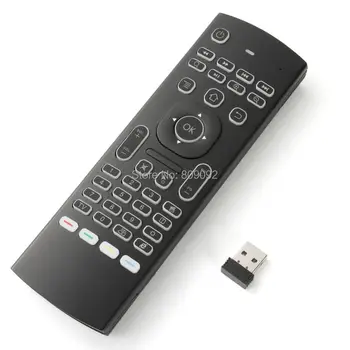 

2.4GHz fly air mouse Wireless Keyboard Remote for Android PC Computer TV Media Player Remote Controller
