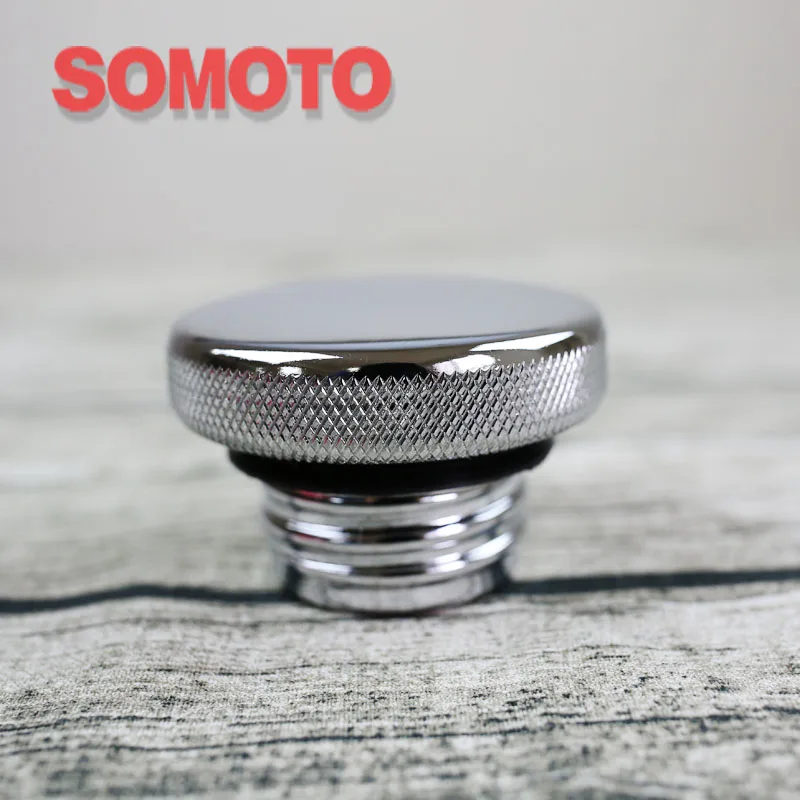 

Chromed Motorcycle fuel tank cap vintage motorcycle fuel tank cover for carburetor Harley version