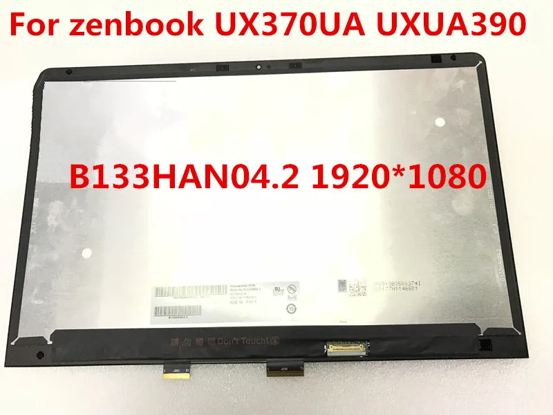 

Free shipping 13.3" LED LCD Screen For UX370 UX370UA UX390 UX390UA B133HAN04.2 FHD 1920X1080 LCD Screen