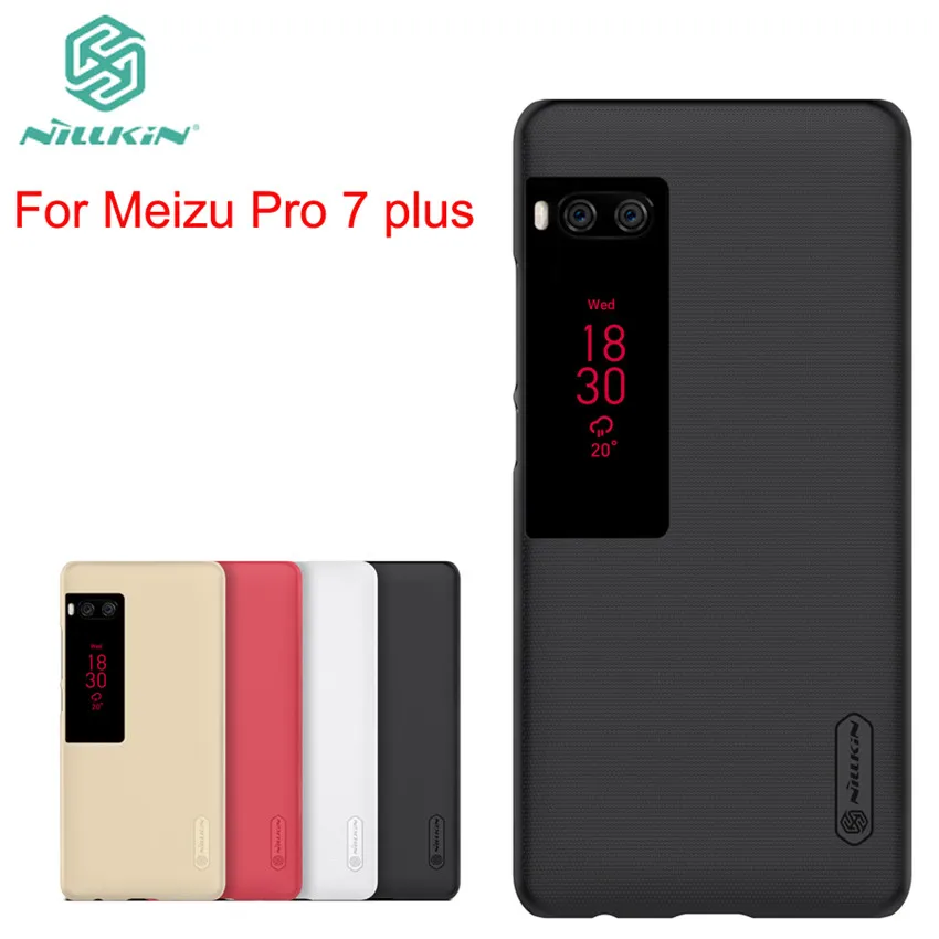 

For Meizu Pro 7 Plus Case Nillkin Case For Meizu Pro 7 Plus Hight Quality Super Frosted Shield Cover