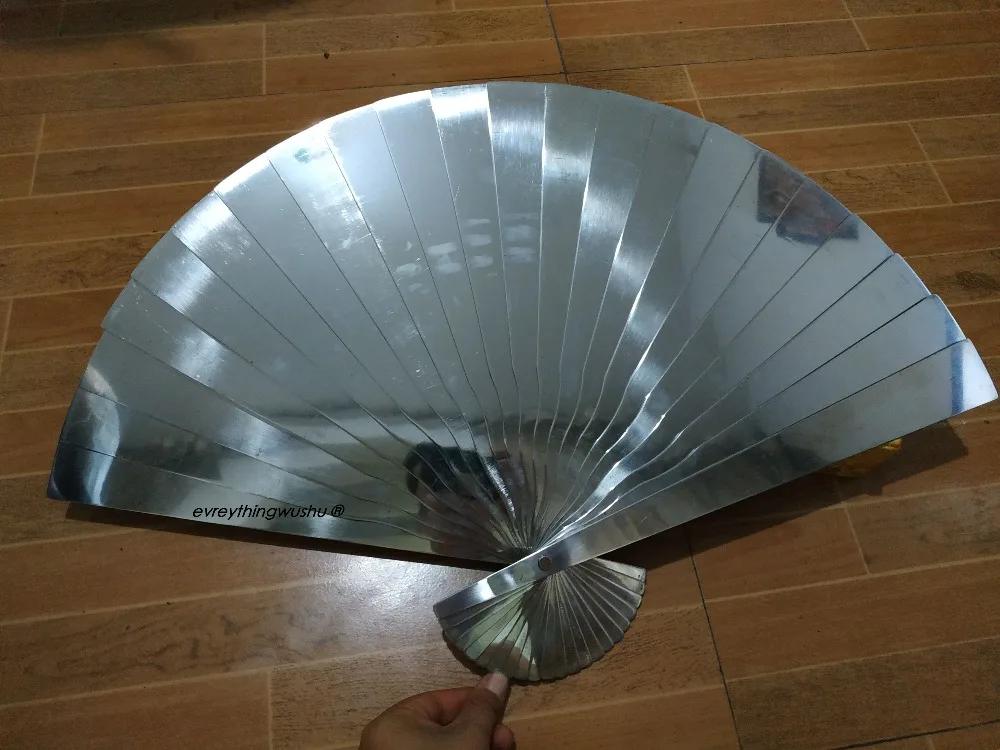 

Heavy Duty Full Steel Tai Chi Fans Wushu Fans Tai Chi Kung Fu Fans Combat Fan