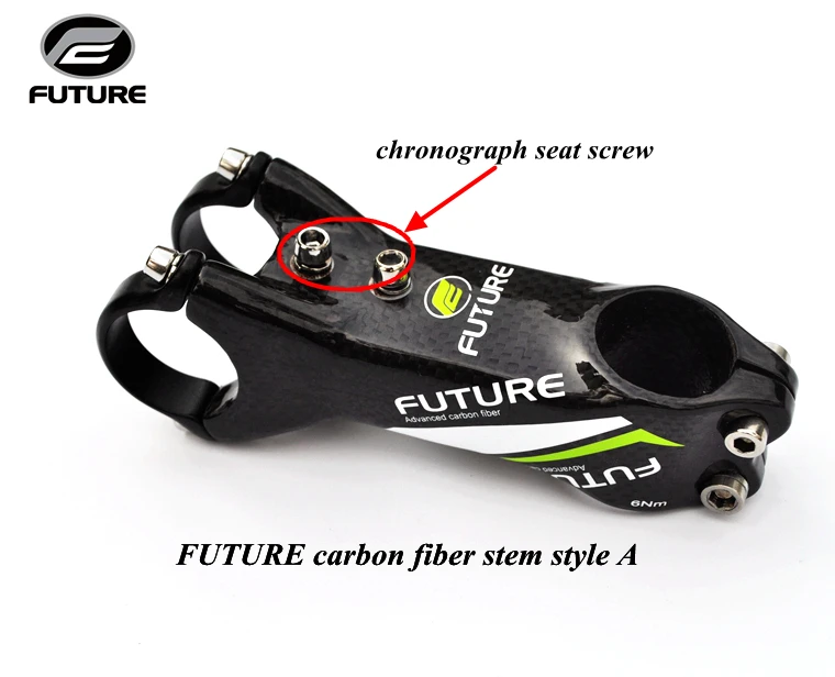Будущее полный углеродного волокна велосипедов Stem со столом винты рейки дорога стволовых 31,8*60/70/80/90/100/110/120 мм на велосипеде Запчасти