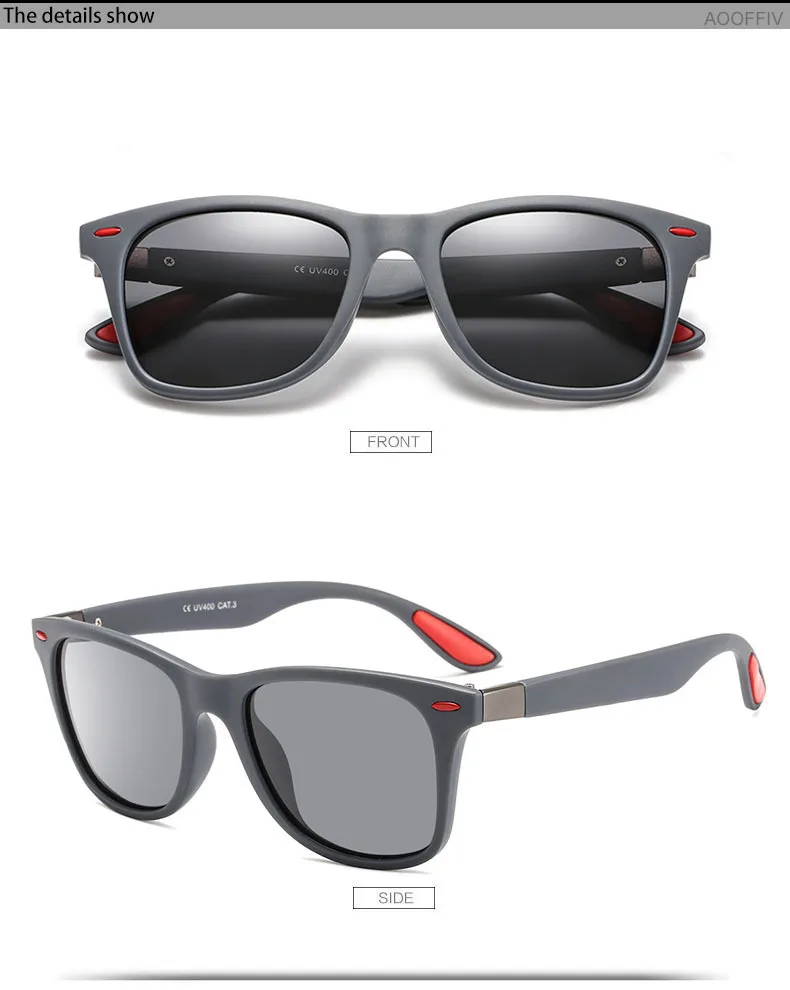 Snvne брендовые Дизайнерские мужские поляризованные солнцезащитные очки, классические мужские ретро очки с заклепками, солнцезащитные очки oculos gafas de sol lunette ST364 - Цвет линз: 6