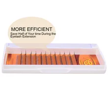 15 упаковок 3D ресниц Extension0.10 Индивидуальные ресницы профессиональные инструменты для макияжа толстые длинные ресницы из Кореи