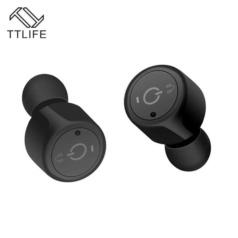  TTLIFE X1T Mini Invisible Twins True Wireless Earbuds Bluetooth Earphones CSR 4.2 Handsfree Airpods for iPhone 7 Plus Smartphone 