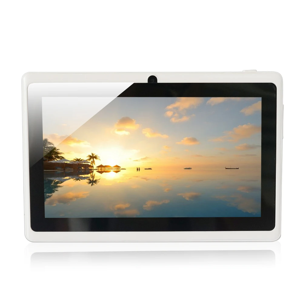 

Tablet PC AllWinner A33 Q88 7 inch Quad Core Android 4.4 RAM 512MB ROM 8GB Front Camera WiFi/dual camera