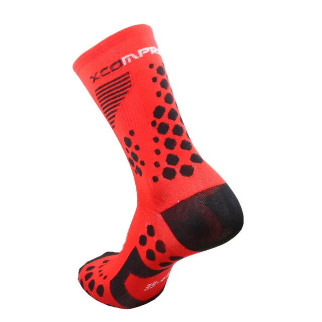 ZFLAMER велосипедные носки для мужчин и женщин анти-пот Спорт на открытом воздухе бег спортивные носки баскетбольные велосипедные носки Calcetines Ciclismo - Цвет: Лаванда