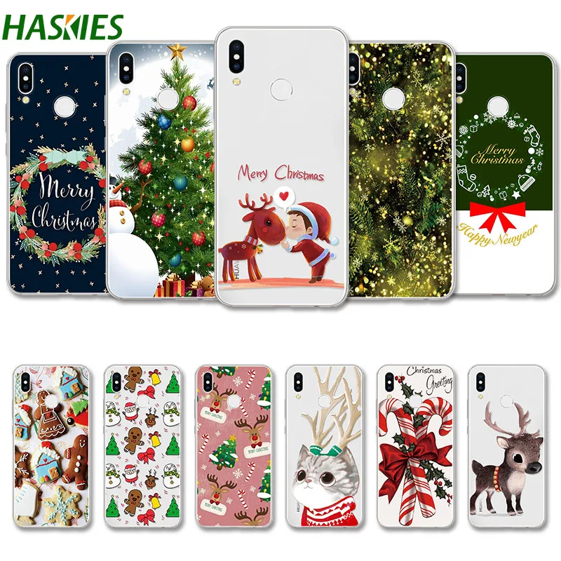 Счастливого Рождества для Huawei Y5 Prime 2018 чехол 5 45 &quotсиликоновый ультра тонкий