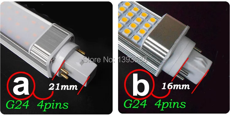 G24 plc светодиодные лампы AC85V-265V 5 W 24 шт SMD 2835