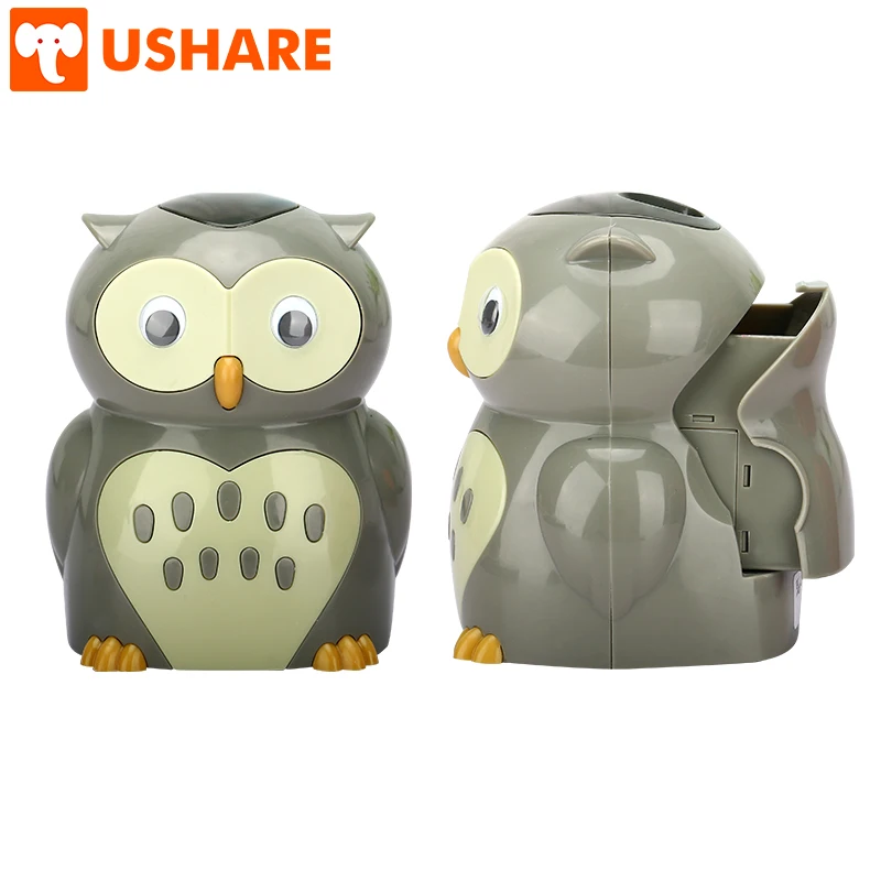 USHARE автоматический Электрический Kawaii точилка для карандаша в виде совы