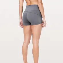 Летний стиль, тонкие спортивные шорты для женщин, для бега, пуш-ап, высокая талия, шорты для йоги, предотвращают скольжение, высокая талия, фитнес-шорты Женщины