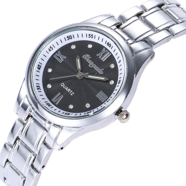 chaoyada fashion luxury watch Stainless Steel Quality Ladies Quartz Watch men Roman numerals Watches Women Dress Watches Gifts AliExpress