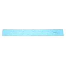 Из 2 предметов гибкий Пластик правило линейка, измерительный инструмент 30 см Универсальный