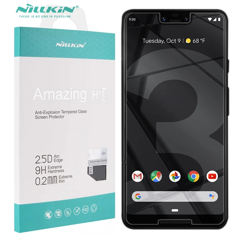 

0.2mm tempered glass For google pixel 3 xl Nano oleophobic Screen Protector For google pixel 3 xl pixel 3xl protective glass