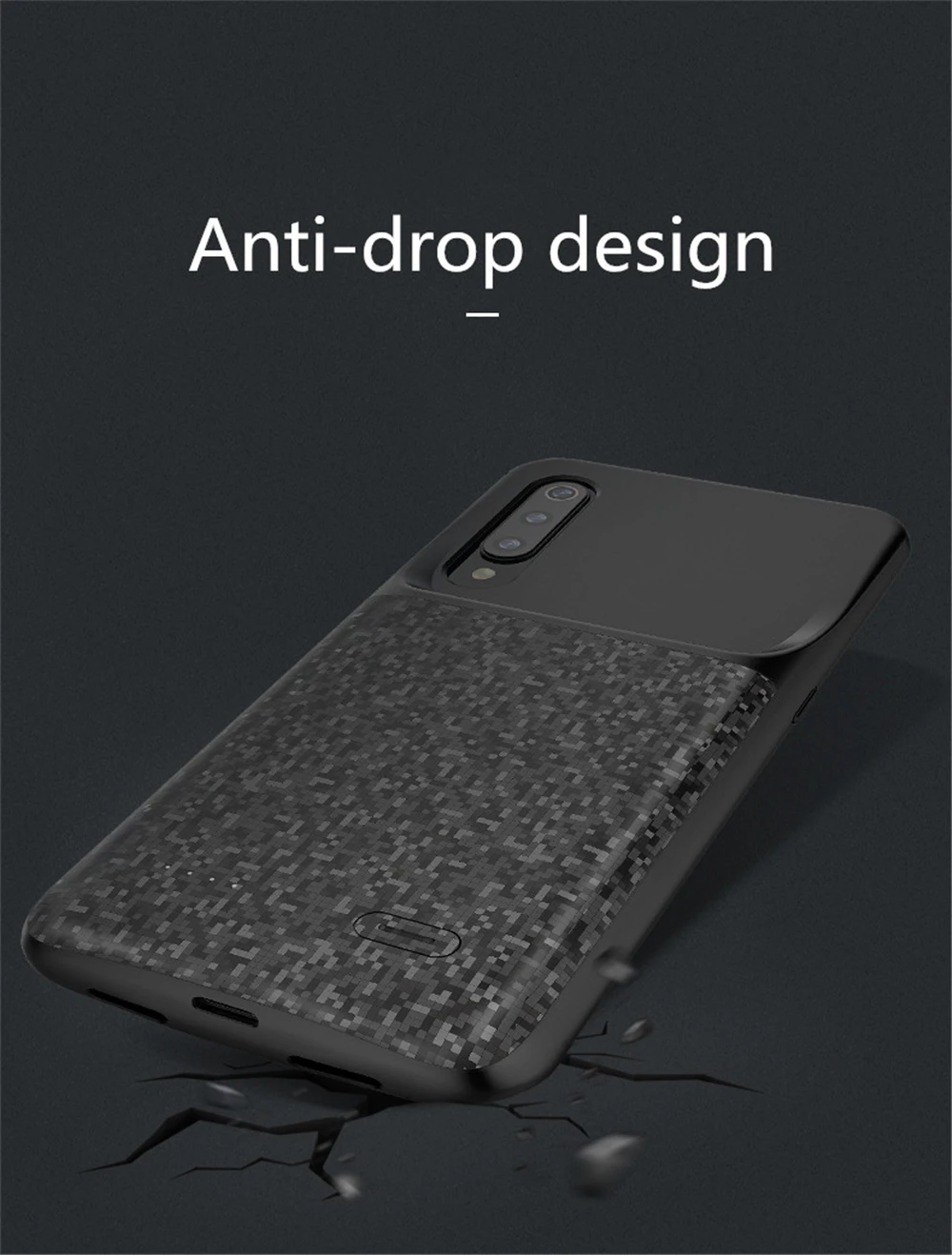 

2019 4700mAh Wireless Battery Charger Case For Xiaomi Mi 9 SE Back Clip Battery Case Portable Power Bank Charging Cover Case
