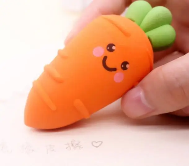 

Novelty Large Carrot Eraser Rubber Eraser Primary Student Prizes Promotional Gift Stationery