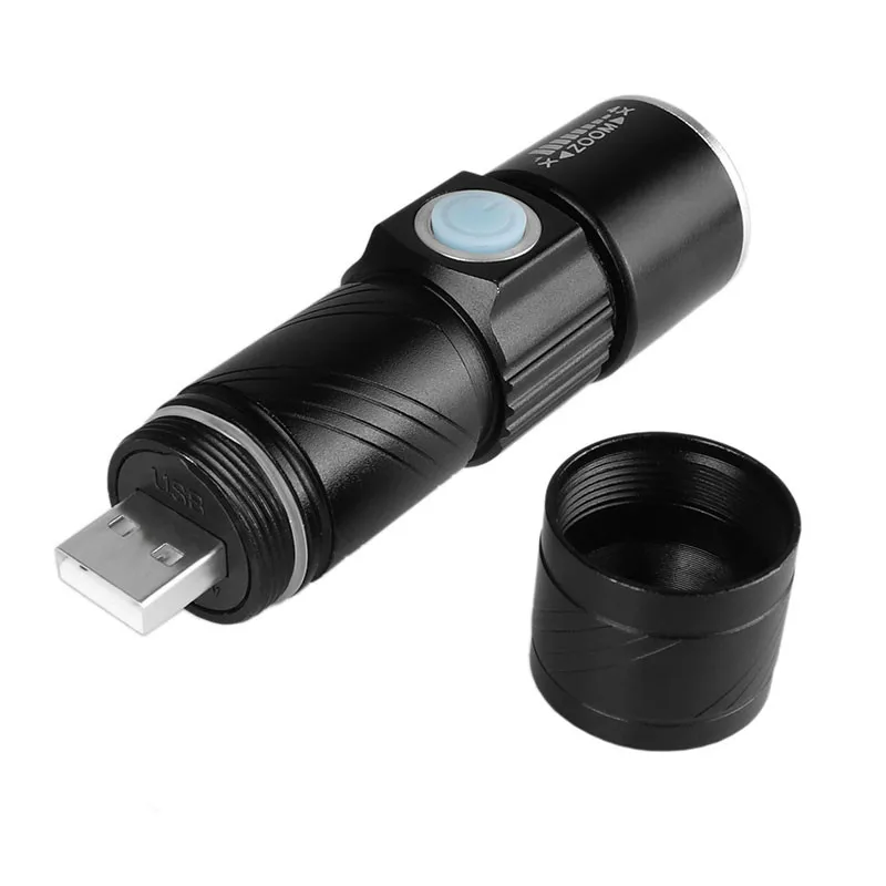Lanternas e Lanternas usb levou lanterna mini lanterna Bateria : Lítio Ionizado, carregamento do Usb