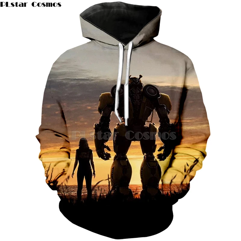 

PLstar Cosmos Movie Transformation Bumblebee Robot Car Hornet Tees 3D Print shirt/Hoodie/Sweatshirt Unisex Good Quality Tops-5
