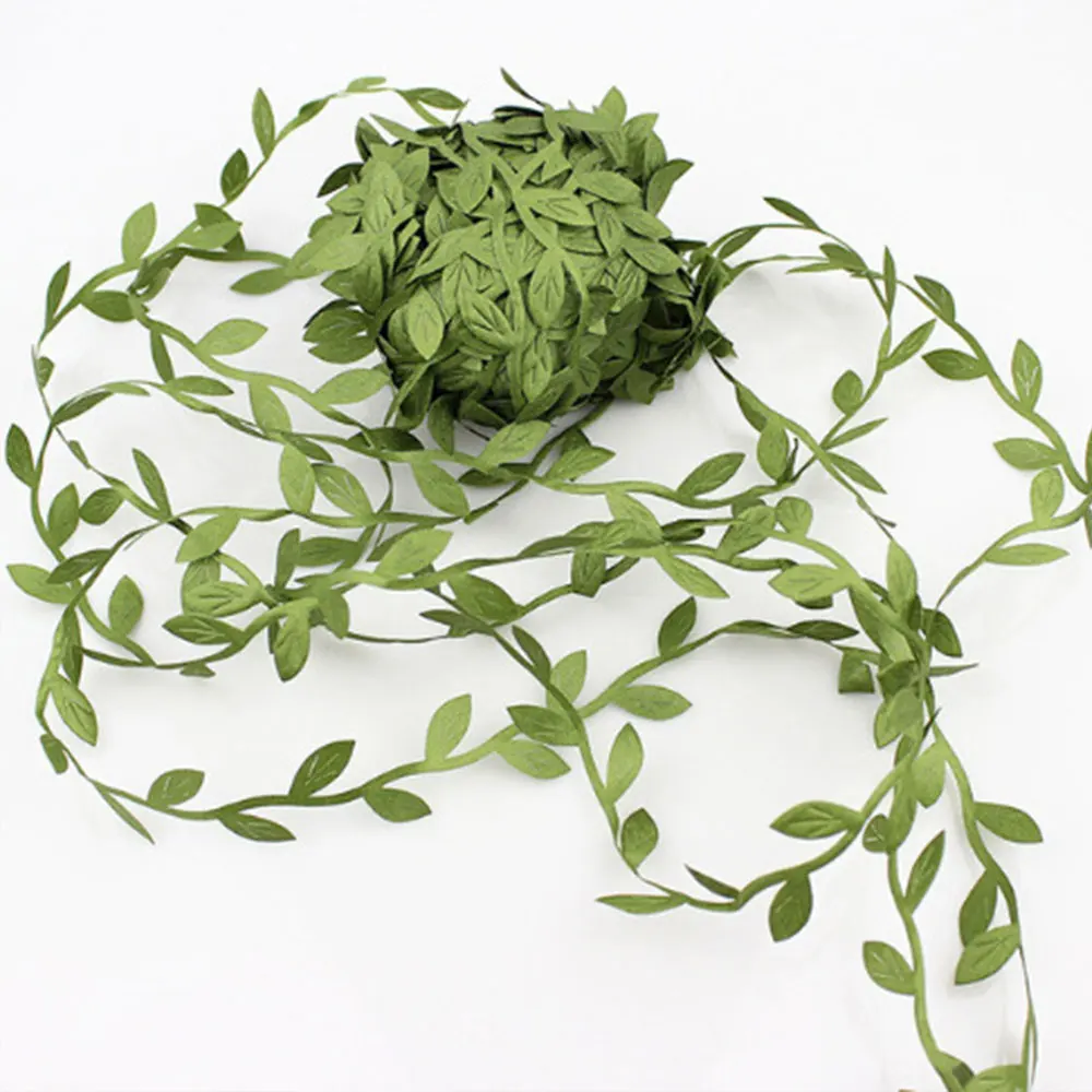 

20 Meter Leaf Artificial Green Leaves Decor Wreath Natural Vine Wedding Party DIY Decor Christmas Decorations for Home Dropship