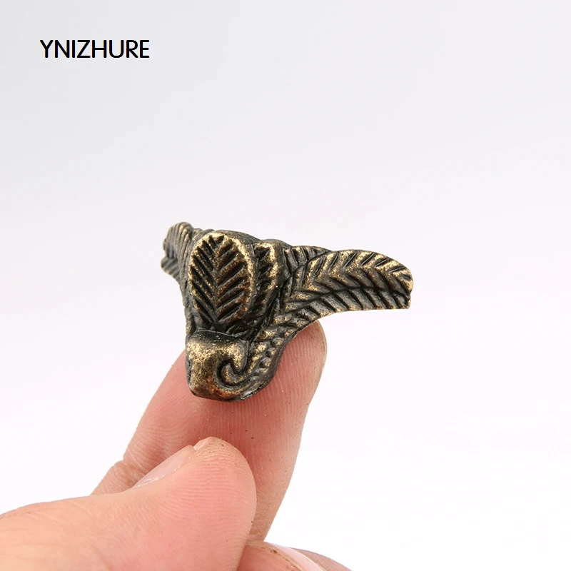 50 шт. Декоративные ножки 22 х18 мм под старину|corner decorative|decorated feetbox corners |