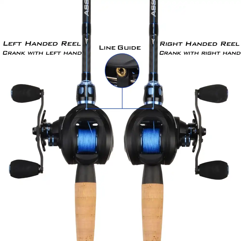 left handed rod and reel