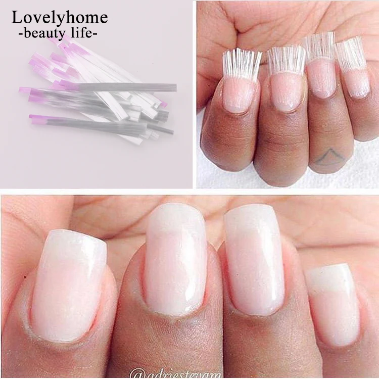 

Fiberglass Nail Extension Glass Fibernails Fiber Nail Silk Extension Set Nail Form Acrylic Tips False Nail Salon 10/30/50pcs