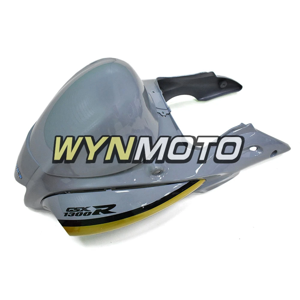 Полный ABS пластик инъекции серый желтый Корпус Комплект для Suzuki GSXR1300 Hayabusa 2008- корпусов кузова мотоцикл обтекатели