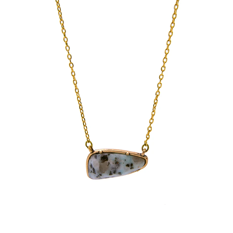 Bulk Price Single Layer Chain Irregular Shape Necklace Elegant Trendy Female Gold Color Jewelry Cheaper Hot Sale | Украшения и