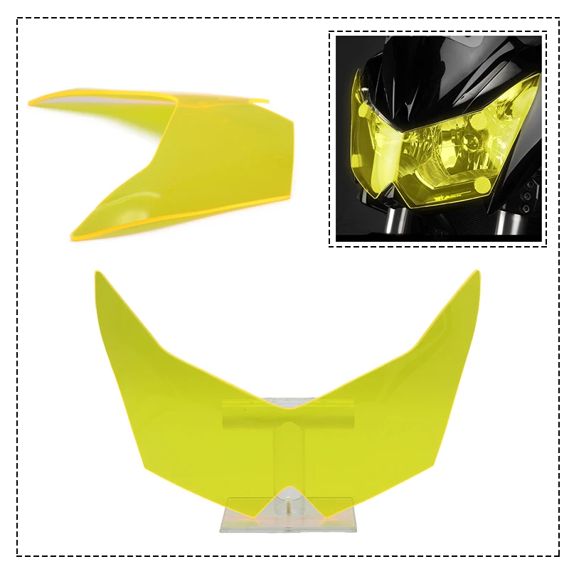 

For Kawasaki Z1000 Z 1000 2007 2008 2009 Motorcycle accessories Headlight Protector Cover Screen Lens
