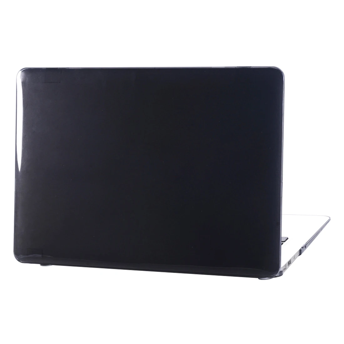 Etmakit модный Кристальный матовый чехол для Mac ноутбука Macbook Pro13 дюймов 15 защитный корпус Air 11 дюймов компьютер 12 дюймов оболочка - Цвет: black