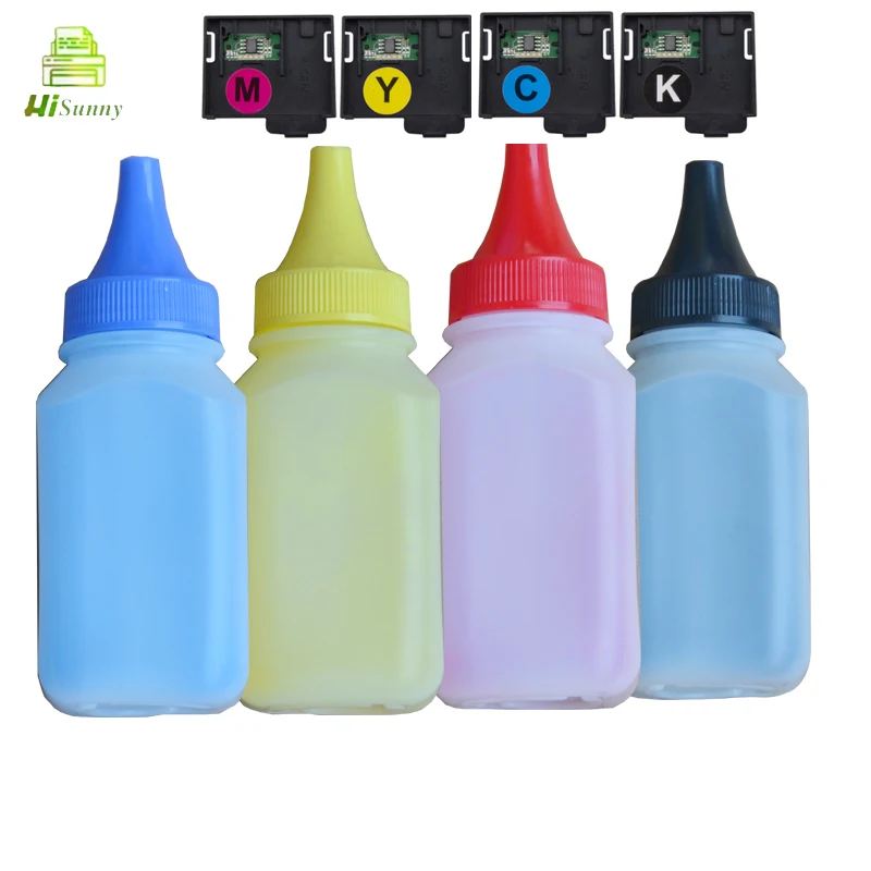 

1set for Xerox DocuPrint CP115W CP116W CP225W CM115W CM225FW Color Laser Printer Refill TonerPowder With Chip and Chip cover